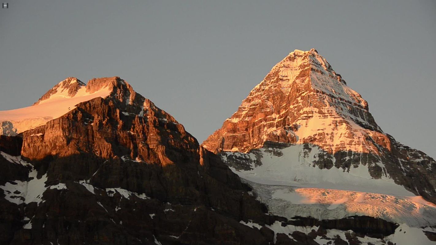 Mount Assiniboine From Lake Magog And Helicopter To Canmore